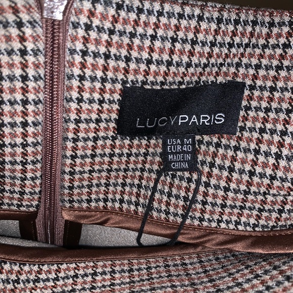 Lucy Paris wool suit skirt - Picture 3 of 4